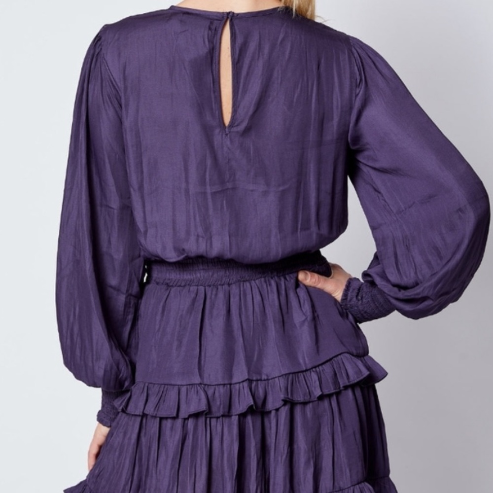 DO+BE Deep Purple Dress - Picture 2 of 5